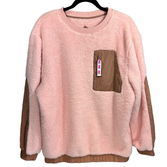NWT UGG Niko Sherpa Crewneck Top M - Picture 6 of 16